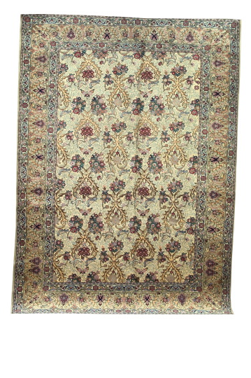 Appraisal: Semi-Antique Persian Isphahan Carpet ' x '