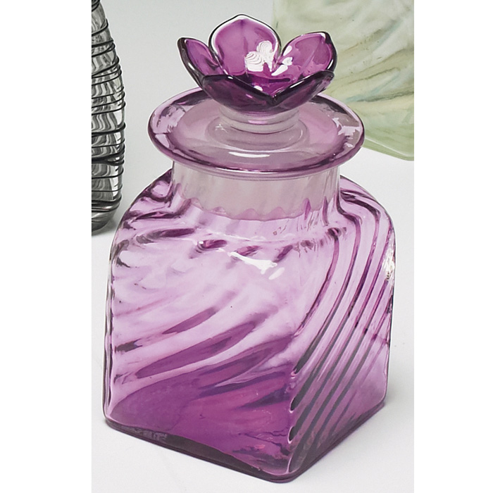 Appraisal: Steuben perfume bottle and stopper amethyst shape h