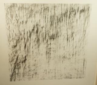 Appraisal: MARK SHEINKMAN Graphite Drawing on Paper Large M MARK SHEINKMAN