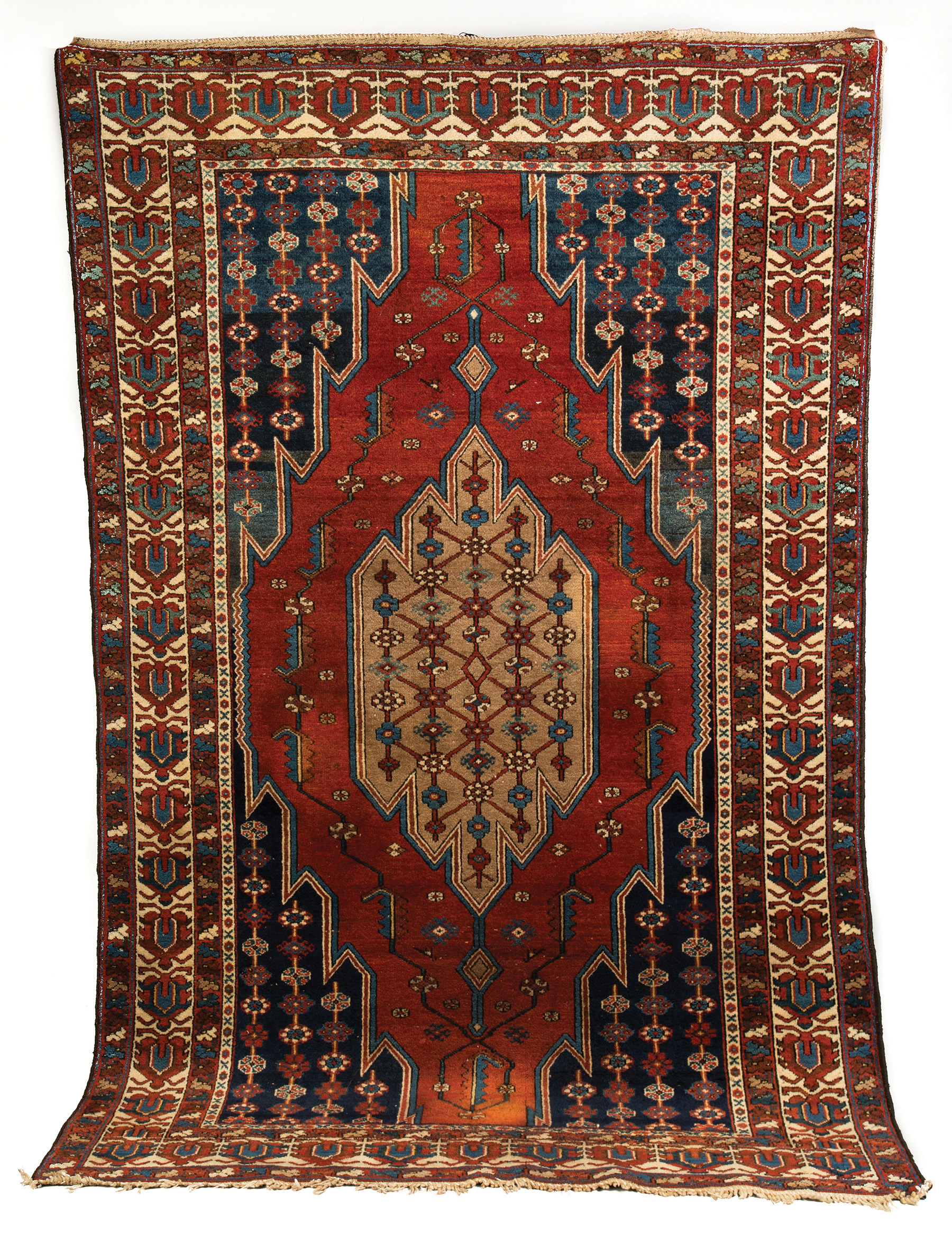 Appraisal: Hamadan Oriental Rug Early th century