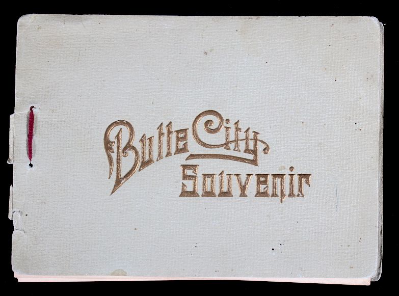 Appraisal: Butte Montana Souvenir Photo Book c Included in this lot