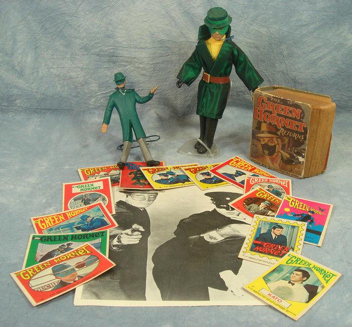 Appraisal: Vintage Green Hornet lot piece lot Mego green hornet action