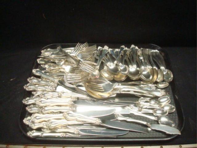 Appraisal: Sterling Westmorland Sterling Flatware Set from a North Bergen NJ