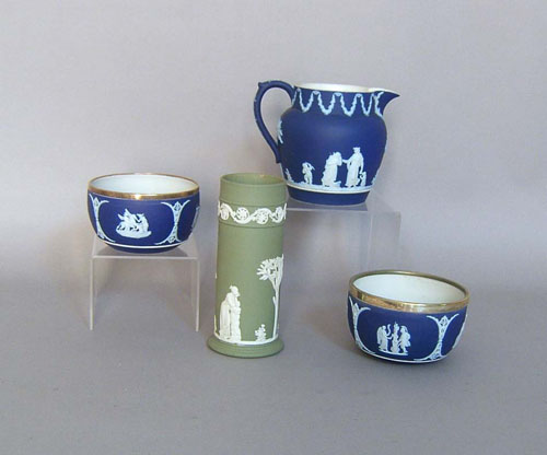 Appraisal: Four pcs of wedgwood th c tallest