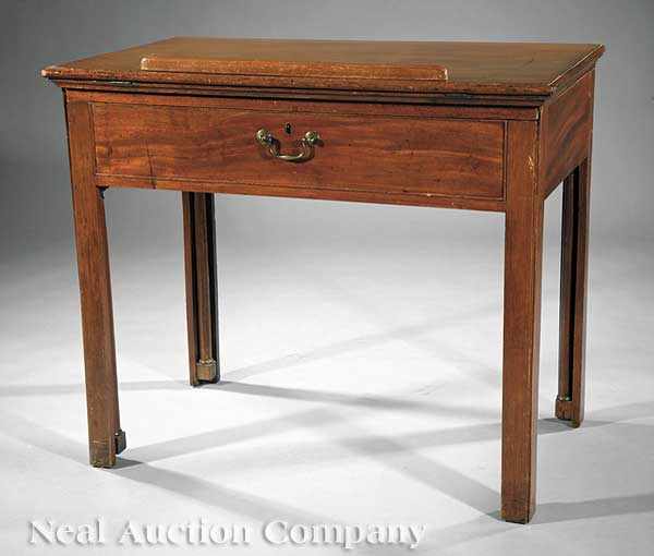 Appraisal: A George III Mahogany Metamorphic Architect's Table late th c