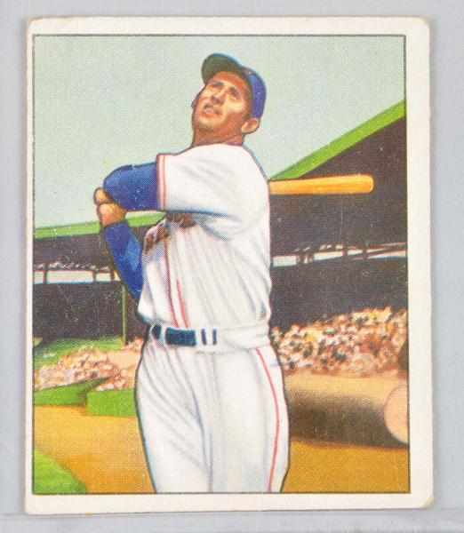 Appraisal: Bowman Ted Williams Baseball Card Description Made by Bowman Gum