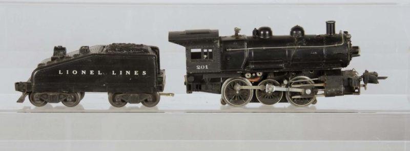 Appraisal: Lionel - Train Switcher with Tender Description Minor overall wear