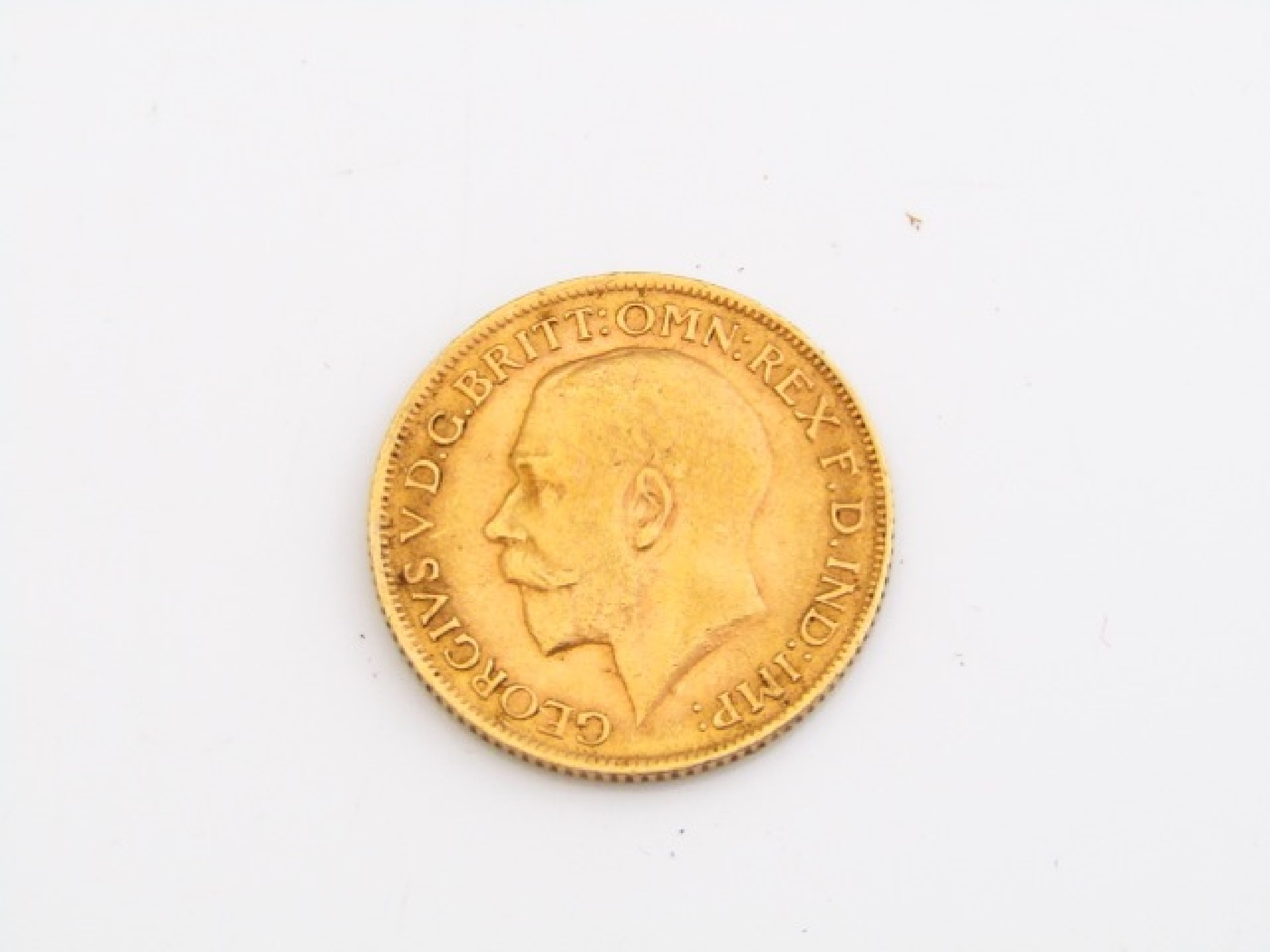 Appraisal: A George V full sovereign g