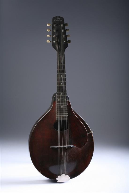 Appraisal: GIBSON STYLE A JUNIOR MANDOLIN Circa Gibson Mandolin-Guitar Co paper