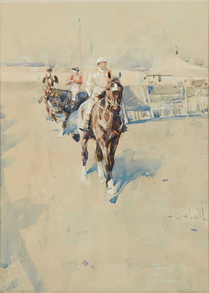 Appraisal: JOSEPH CRAWHALL R S W SCOTTISH - A RACE MEETING