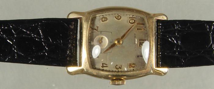 Appraisal: Hamilton man's wrist watch j adjusted mvt Model K YGF