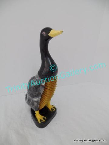 Appraisal: Mid Century Modern Plastic Duck Clothes Brush with natural bristles