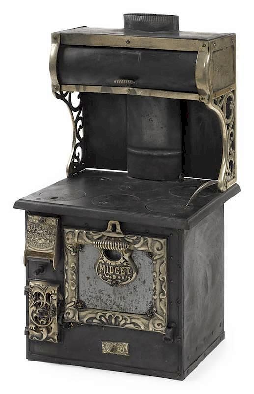 Appraisal: Belleville Stove Works cast iron nickel and tin Belleville Stove