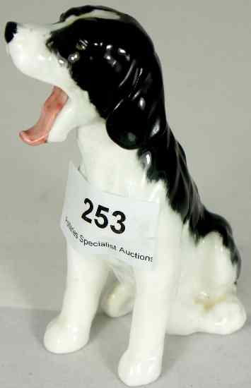 Appraisal: Royal Doulton seated Cocker Spaniel K B in rare Black