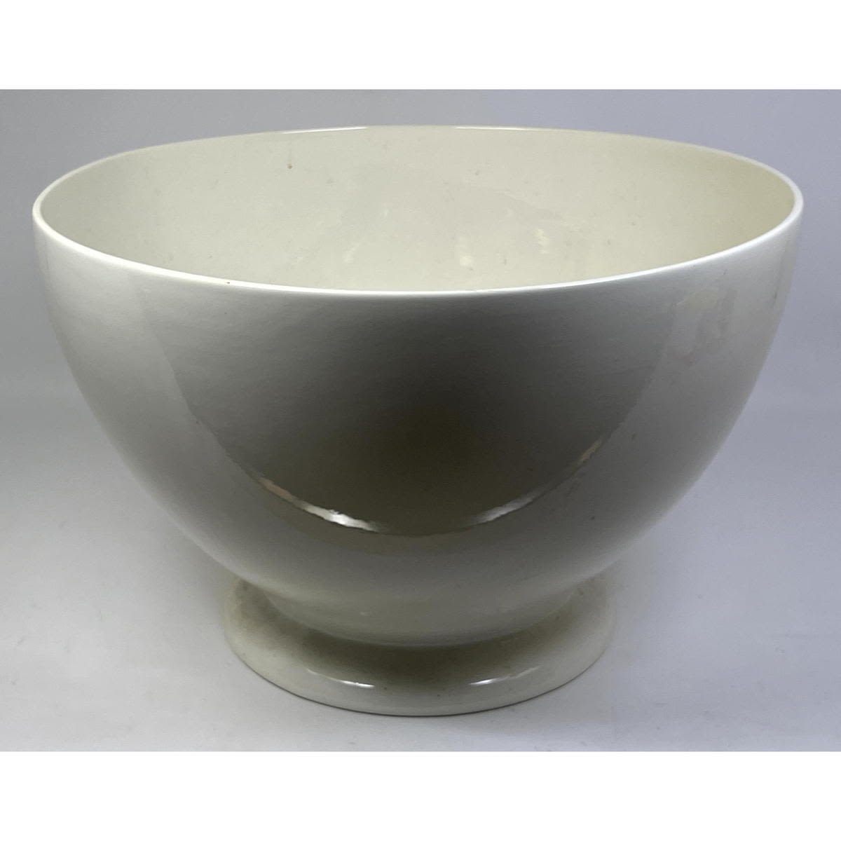 Appraisal: RALPH LAUREN SUPPLY Large Footed Bowl Cove Hill Plain Bowl