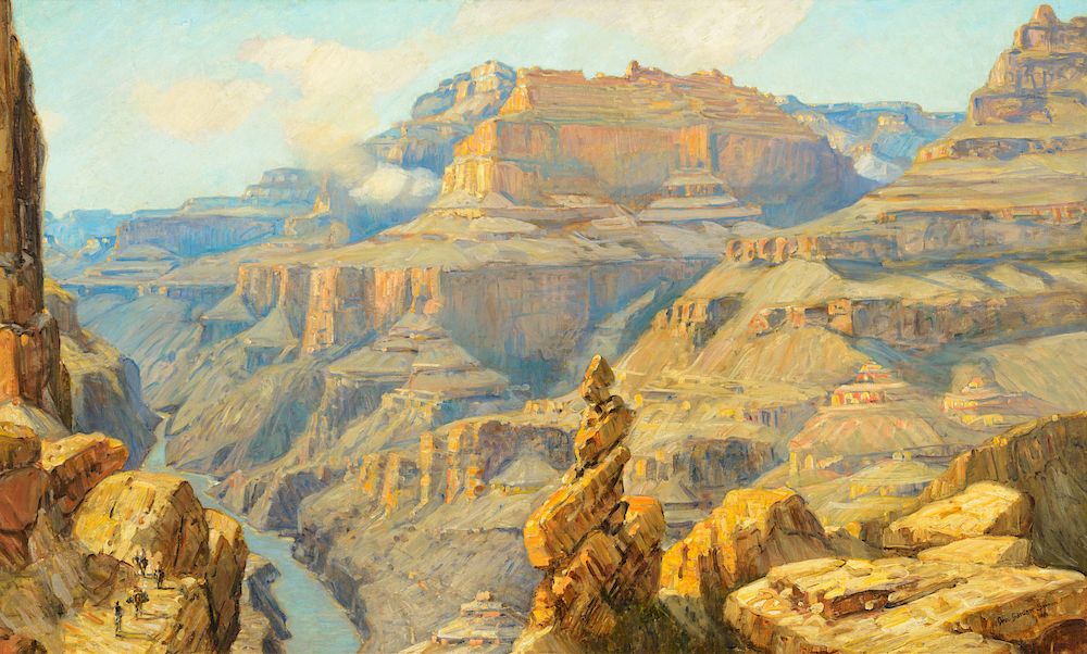 Appraisal: George Gardner Symons Grand Canyon Exclusive on Bidsquare GEORGE GARDNER