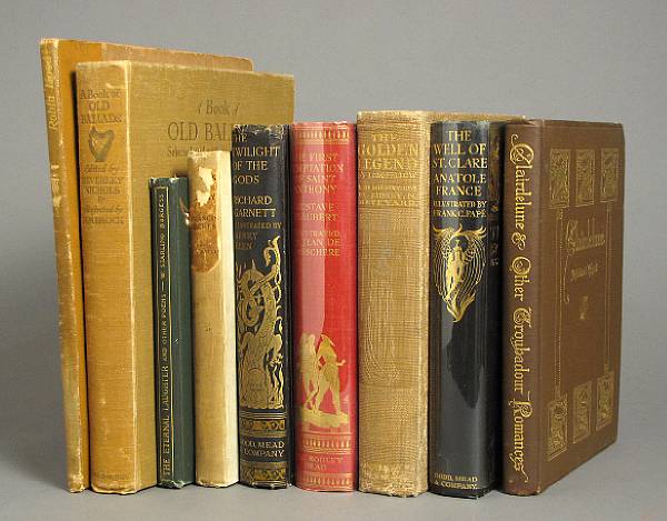 Appraisal: ILLUSTRATED BOOKS vols including Flaubert Gustave The First Temptation of