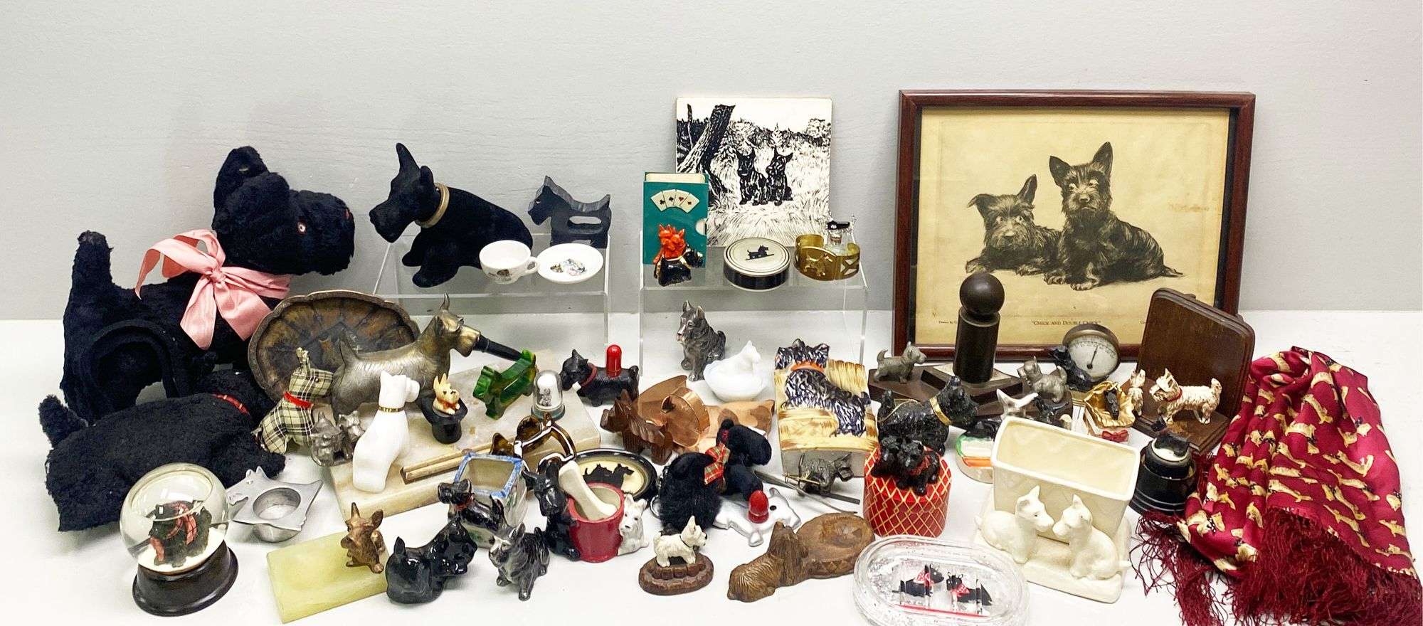 Appraisal: Approximately Piece Scotty Dog CollectionCondition please see detailed photos