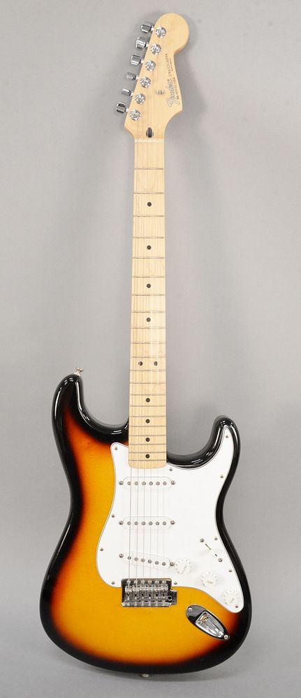 Appraisal: Fender Stratocaster in sunburst finish with original case c serial