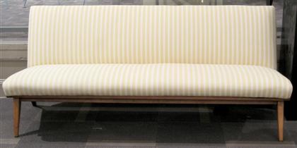 Appraisal: Knoll sofa designed jens risom b H in W in