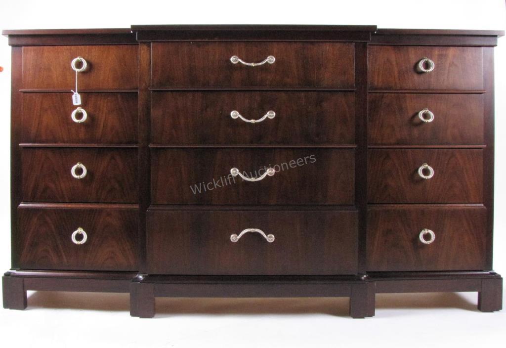 Appraisal: A chest and dresser pair by Stanley Furniture including the