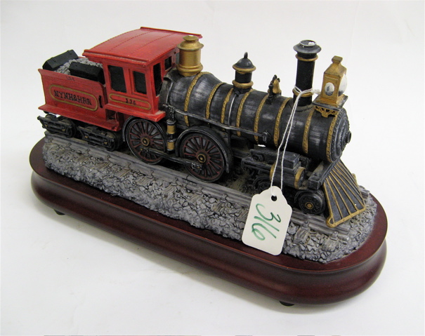 Appraisal: CURRIER IVES ENGINE NO MUSIC BOX plays Chatta Nooga Choo