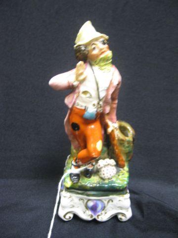 Appraisal: Staffordshire Figural Inkwell bum at rest th Century