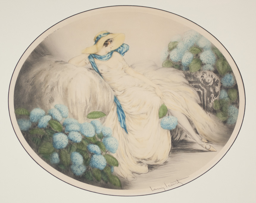 Appraisal: LOUIS ICART ETCHING AND AQUATINT New York N Y -