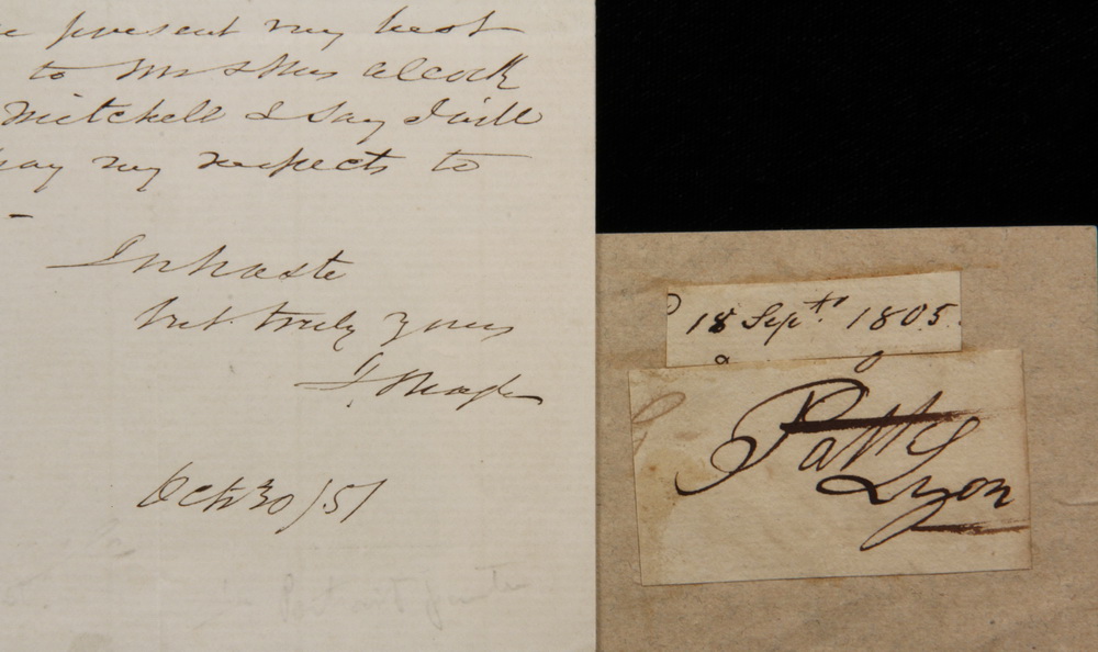 Appraisal: JOHN NEAGLE SIGNED AUTOGRAPH LETTER - Neagle - American artist