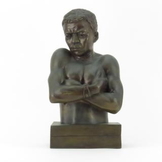 Appraisal: After Anton Van Wouw South Africa - Shangaan Bronze Sculpture