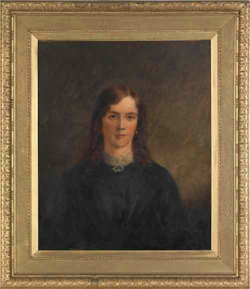 Appraisal: John Horsburgh Scottish - oil on canvas portrait of a