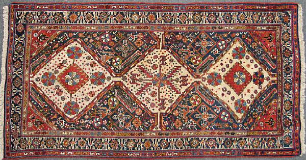 Appraisal: A Qashqa'i rug Southwest Persia late th century size approximately