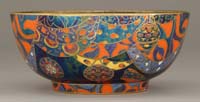 Appraisal: WEDGWOOD FAIRYLAND LUSTRE IMPERIAL BOWL Truly fine museum quality Wedgwood