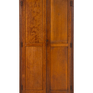 Appraisal: An American Oak Cabinet th Century Height x width x