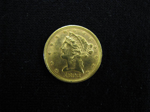 Appraisal: U S Liberty Head Gold Coin uncirculated