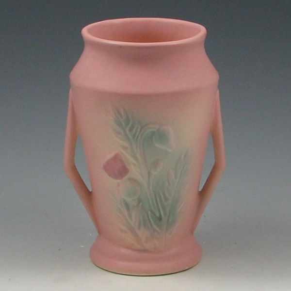 Appraisal: Hull Thistle vase Marked - USA Mint '' tall