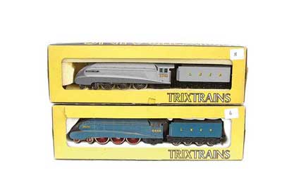 Appraisal: Trix -Rail a pair of - - LNER A Locos