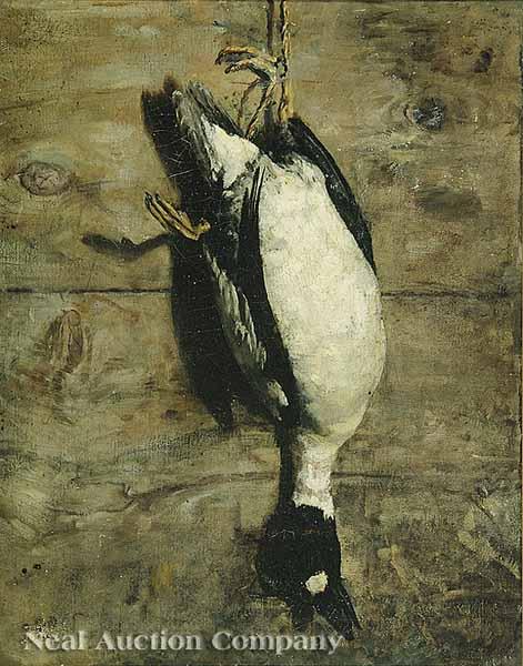 Appraisal: Southern School early th c Nature Morte Wood Duck oil