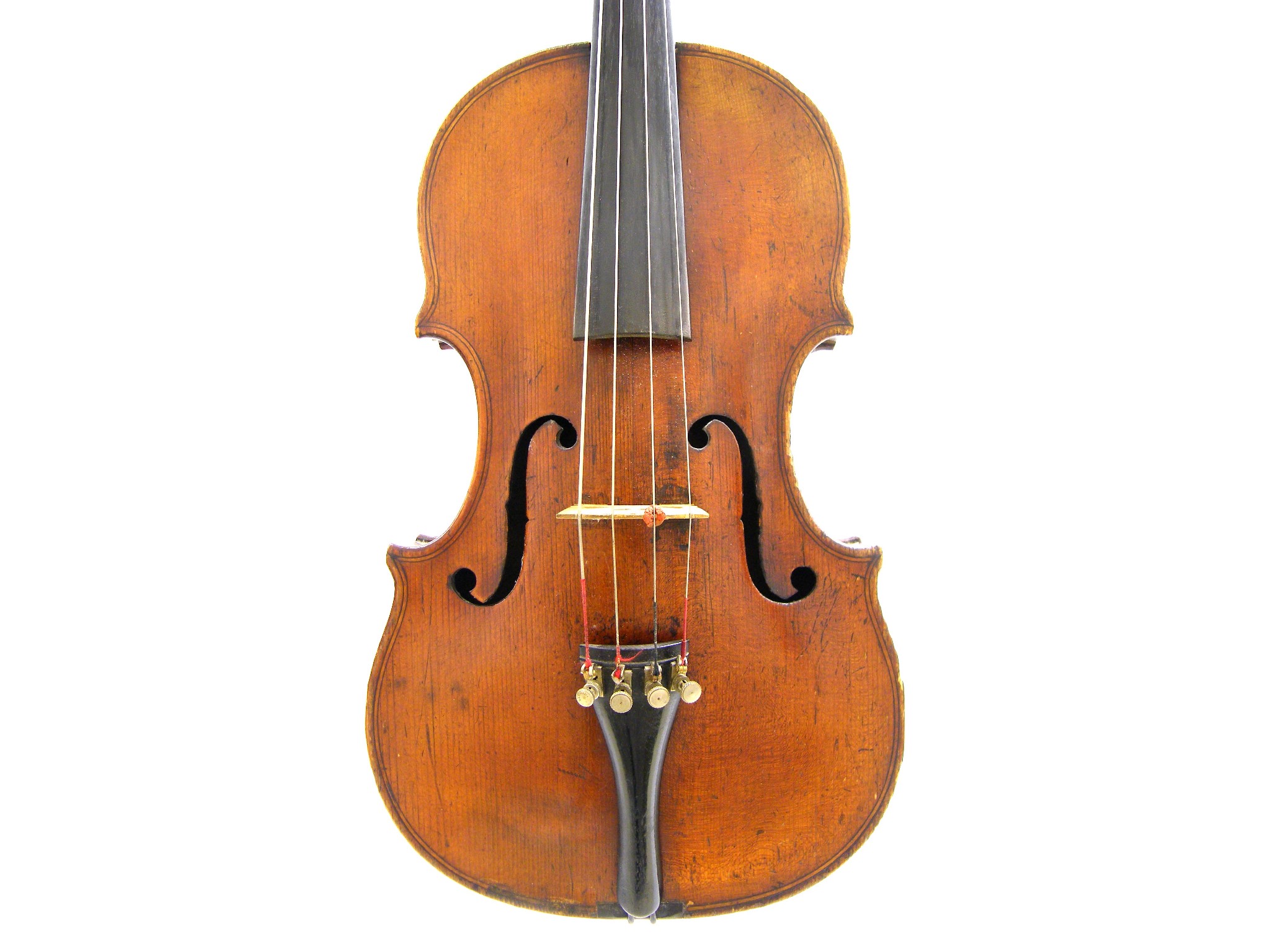 Appraisal: Petite th century English viola violin by Richard Duke and