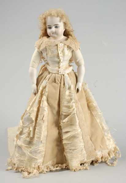 Appraisal: Lovely German Bisque Alt Beck Gottschalck Doll Description Bald turned