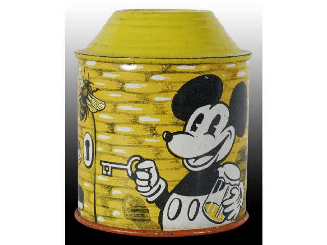 Appraisal: German tin Walt Disney Mickey Mouse Still Bank Description Beehive