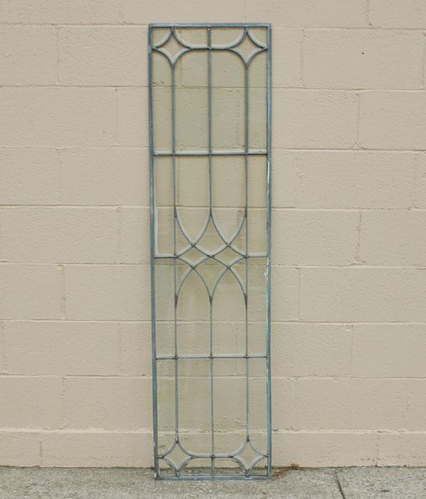 Appraisal: Victorian beveled leaded glass window H x W