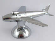 Appraisal: A Dunhill table cigarette lighter designed as a Jet plane