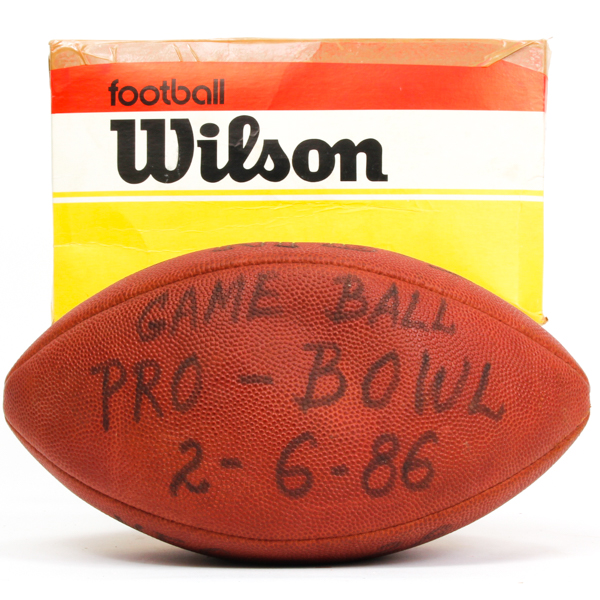 Appraisal: Pro Bowl Game Used Football