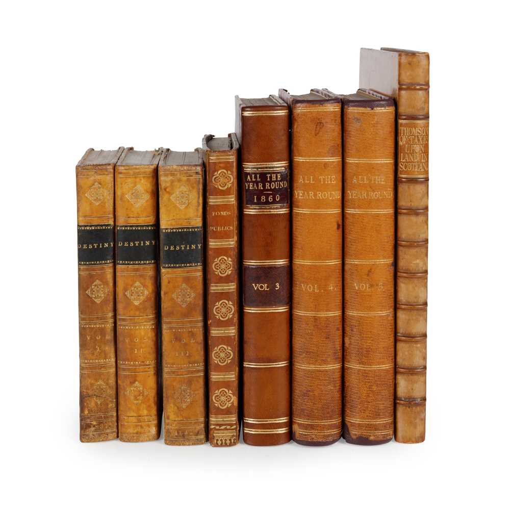 Appraisal: BINDINGS VOLUMES INCLUDING THOMSON THOMAS An Historical Enquiry regarding the