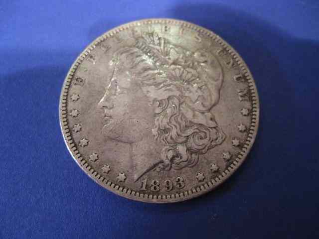 Appraisal: U S Morgan Silver Dollar extra fine low mintage