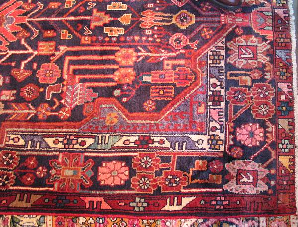 Appraisal: A Malayer rug size approximately ft x ft in