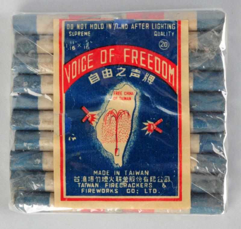 Appraisal: Voice Freedom -Pack - Firecrackers Class Manufactured by Taiwan Firecracker