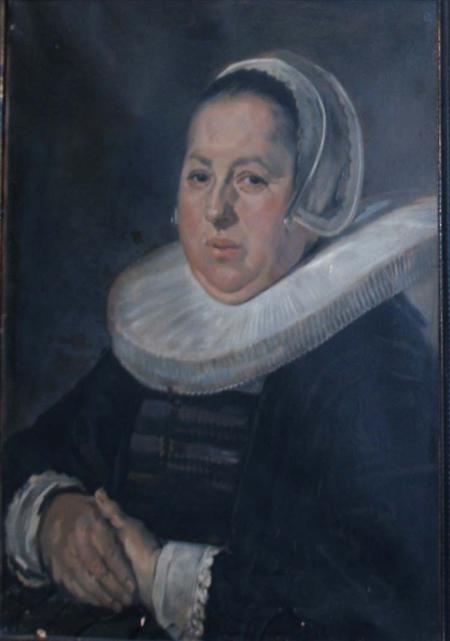 Appraisal: After Frans Hals Portrait of a Woman in a Millstone