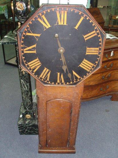 Appraisal: A tavern clock the dial signed J A McNab with